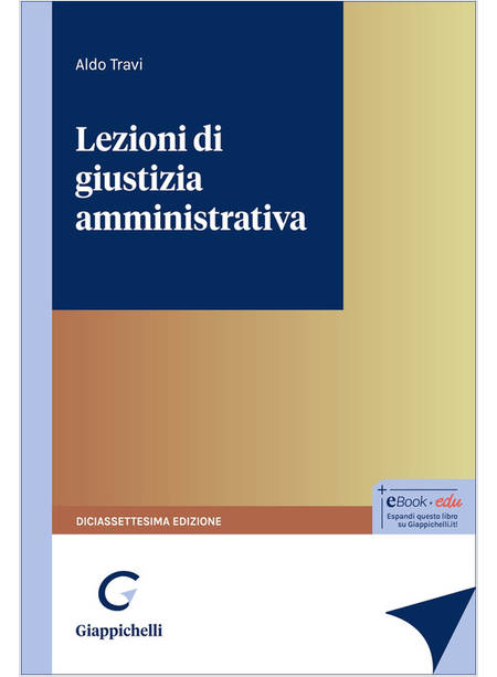 LEZIONI DI GIUSTIZIA AMMINISTRATIVA