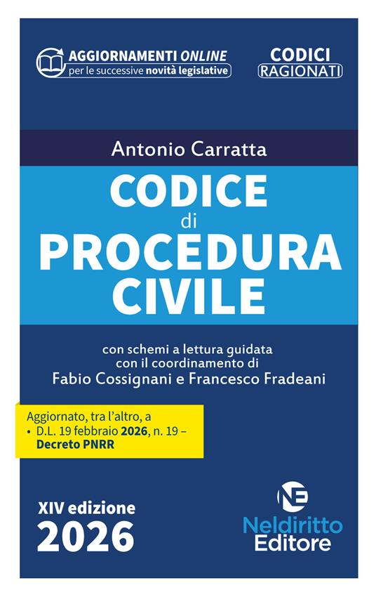 CODICE RAGIONATO DI PROCEDURA CIVILE 202
