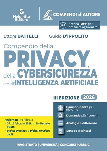 COMPENDIO DI DIRITTO DELLA PRIVACY, DELL