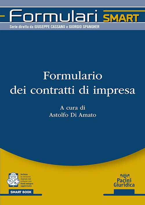 FORMULARIO DEI CONTRATTI DI IMPRESA