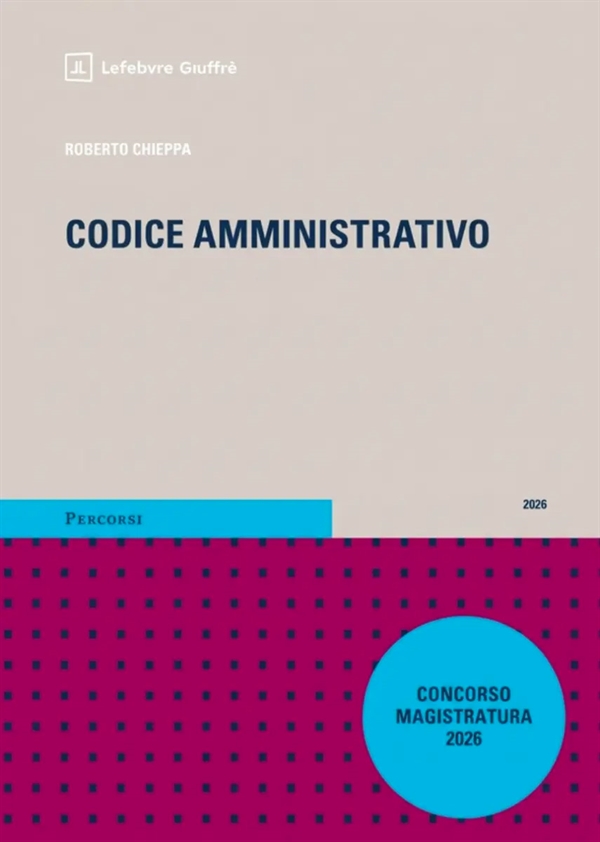 CODICE AMMINISTRATIVO MAGISTRATURA 2026